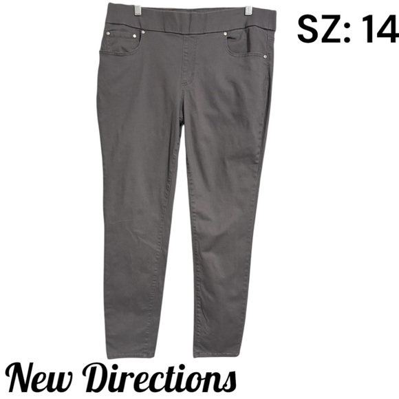 new directions Denim - New Directions Women's Gray Jeans Size: 14     #N